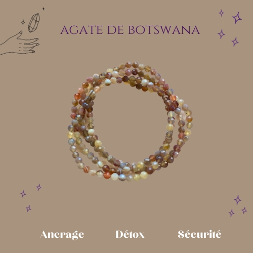 Agate du Botswana
