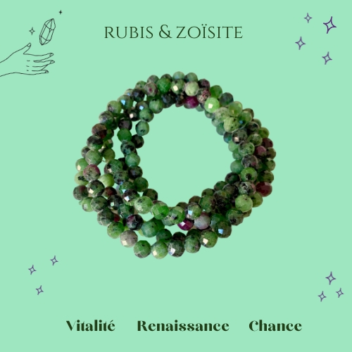 Rubis sur Zoïsite