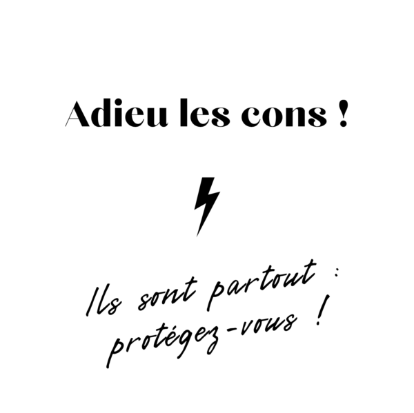 Kit Adieu les cons – Image 2